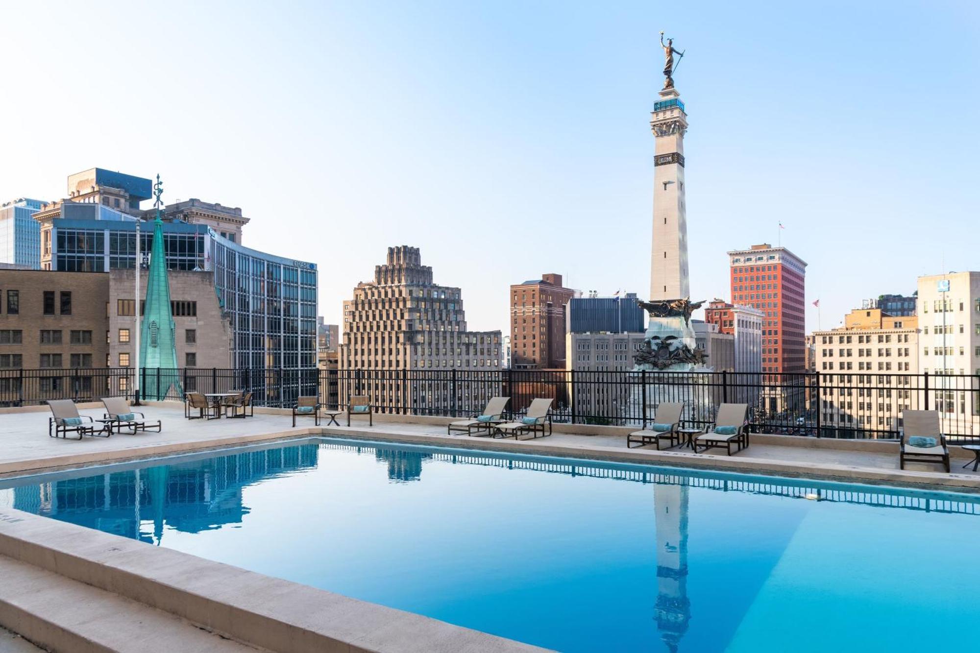 Sheraton Indianapolis City Centre Hotel Exteriör bild